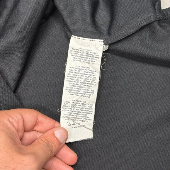 Callaway Golf Shirt Short Sleeve Polo Black Stripe Small - Picture 7 of 7